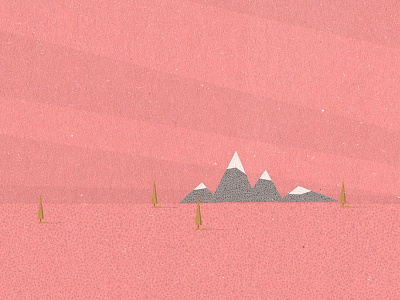 Mountains animation background desert mountains
