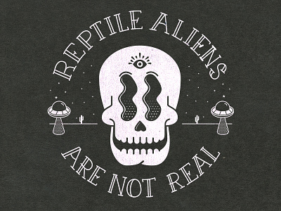 Reptile Aliens aliens cactus psychedelic reptile skull ufo