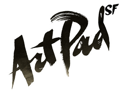 ArtPad SF brush identity lettering