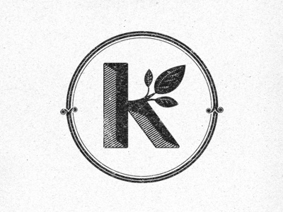 K identity k lettering