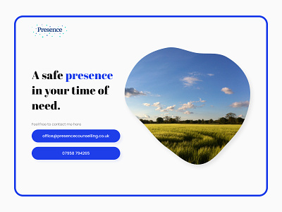Presence Counselling Website Design figma uidesign uiux web webdesign website website builder website design