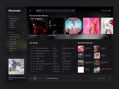 Music App UI