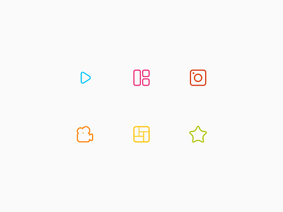 Slidely Creative Suite // Icon Set app branding clean design design inspiration flat graphic design icon icons illustration illustrator inspiration interface minimal minimalistic mobile ui vector web