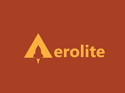Daily Logo Challenge: Day 1 - Aerolite Logo challenge dailylogochallenge design logo