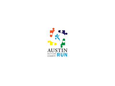 Day7 Austin Run Charity Event art branding charity corporate design flat illustration logo thirty logos ui ux vector
