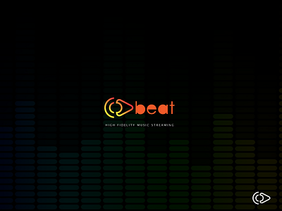 Daily Logo challenge - Day9: Beat Streaming Startup beat daily logo challenge dailylogochallenge design icon illustration logo music simple