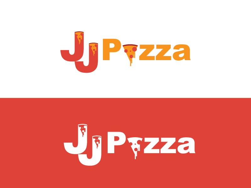 Day13 Jj Pizza thirty logos restaurant logo pizza logo pizza logo design logo jj pizza dinerlogo cafe branding brand
