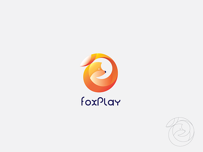 Day16 Foxplay daily logo challenge dailylogochallenge day 16 fox illustrator logo play round
