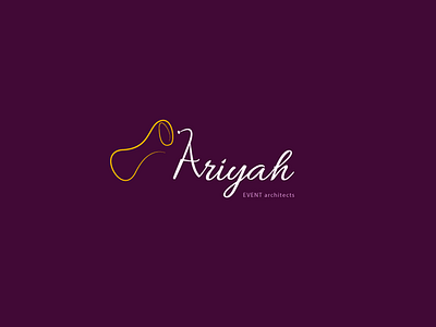Ariyah Event Architects design flat icon illustration lettering logo type typography ui vector