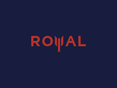 Royal bradningx brand design brand bspoke dribbble fashion illustrator logo luxury royal wordmark