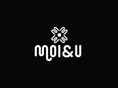 Moi & U branding design fashion flat icon illutration logo minimal typography ux
