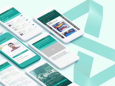 Sellie Prototype app design ui ux