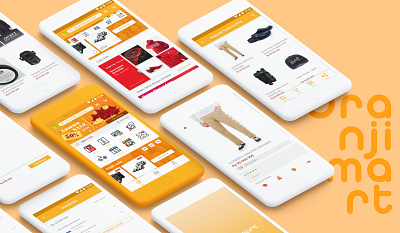 Ecommerce Mobile App app design ui ux