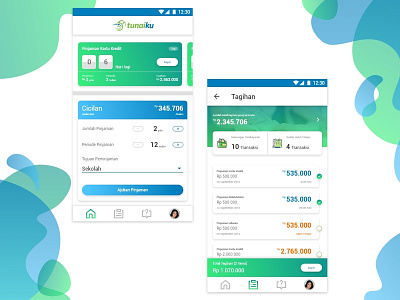 Lending App Concept app design ui ux