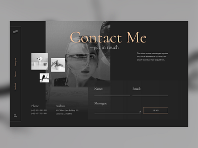 Contact Page - Web Design