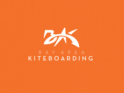 Bay Area Kiteboarding 3.1 a b k kiteboarding logo monogram ocean pictogram sea sun surf surfing