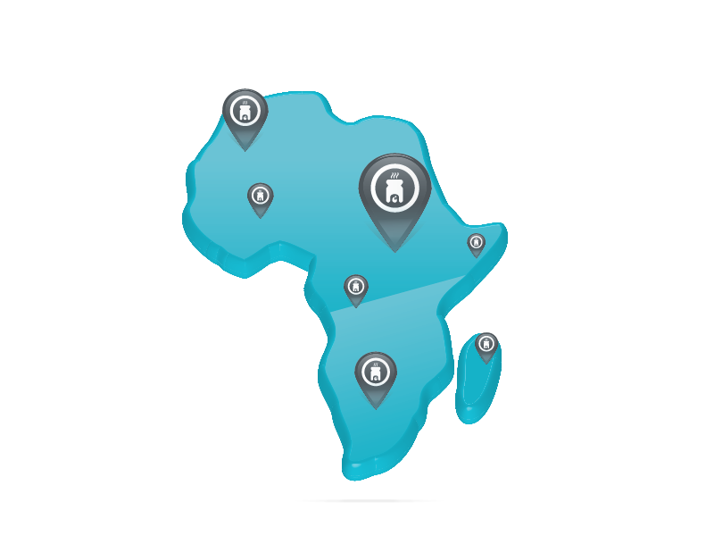 Za Mazalen 3d africa bevel blue glas gloss icon illustrator location map motherland pin