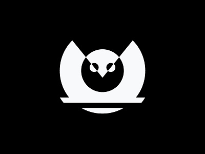 Owl animal bird brand branding design icon identity logo mark minimalistic owl symbol