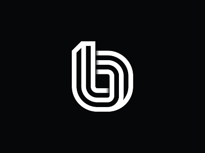 b Monogram b branding design identity lettering logo mark monogram symbol type typography