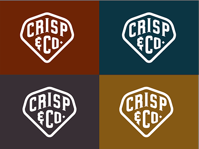 Crisp And Co Colors crisp label logo packaging pickle retro shape branding type vintage
