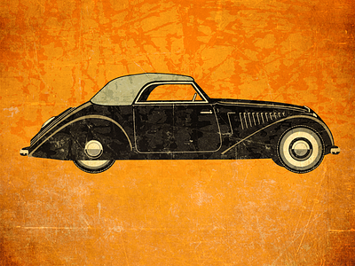 Vintage Car car illustration vintage