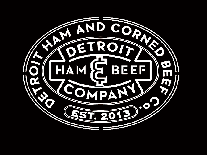 Detroit Ham And Corned Beef Co. 1 by David Cran on Dribbble