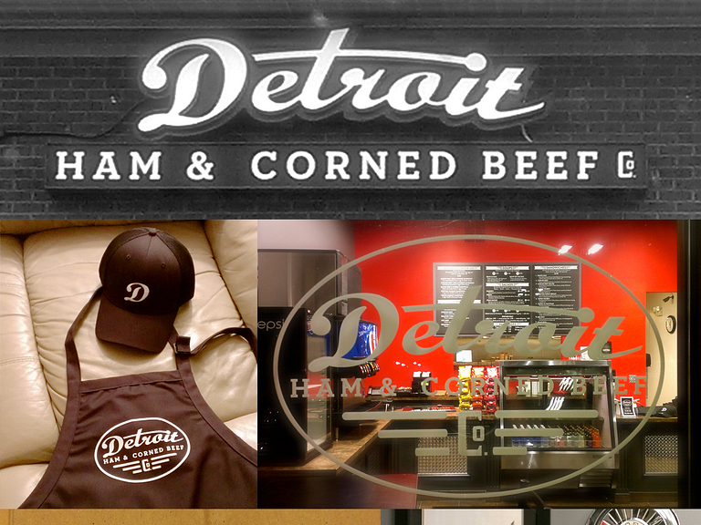 Detroit Ham And Corned Beef Co by David Cran on Dribbble