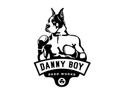 Danny Boy Beer Works 3 beer boxer boxing boy brewery danny logo