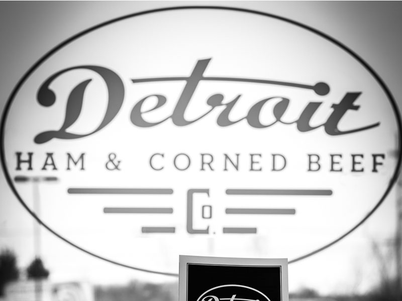 Detroit Ham And Corned Beef Co. Window by David Cran on Dribbble