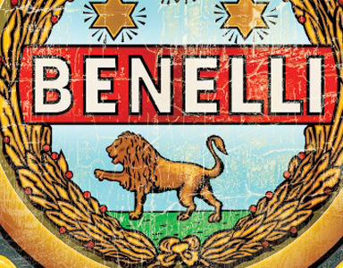 Benelli Motorcycles badge benelli laurel wreath lion motorcycles retro vintage
