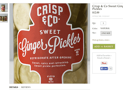 Crisp And Co Terrain branding crisp. vintage logo pickles