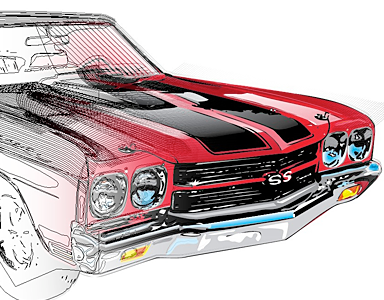 How To Draw A Car car illustrator malibu ss