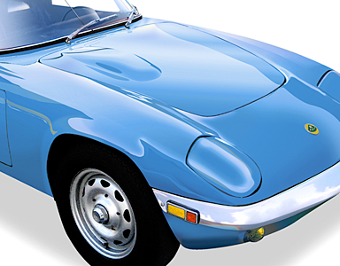 Lotus Elan british car classic elan illustration lous