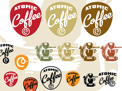 Atomic Coffee 57 bakery cafe coffee food restaurant retro spices. vintage tea