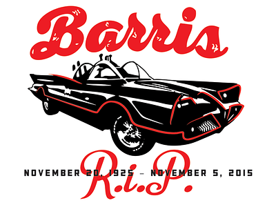 Rip Barris Batmobile barris batman batmobile black cars custom george rip vintage
