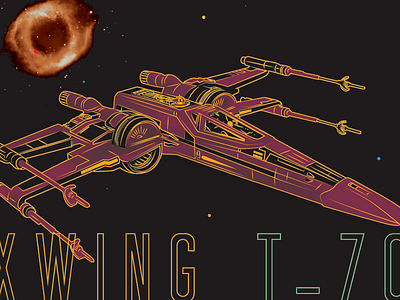 New Xwing T 70 by David Cran on Dribbble