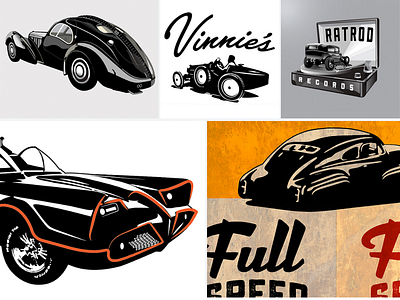 Misc Cars By Cran atlantic batman bugatti hotrod motorcycle ratrod truck vintage car