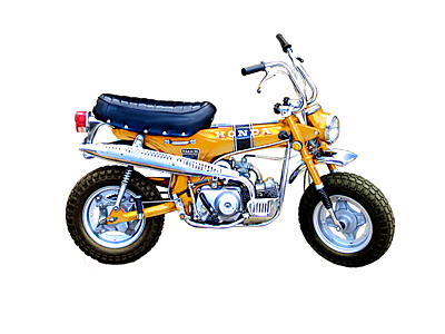 Honda Trail 70 honda illustration mini bike motorcycle