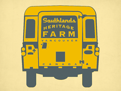 Southlands Farm 4x4 farm land rover truck vintage