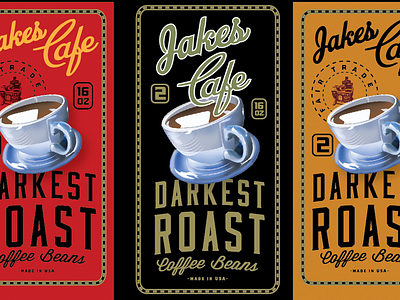 Jakes Coffee Packaging