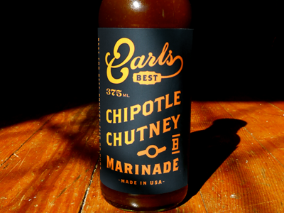 Earls Chipotle Chutney Marinade Bottle