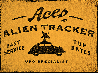 Aces Alien Tracker ace alien beetle logo vw