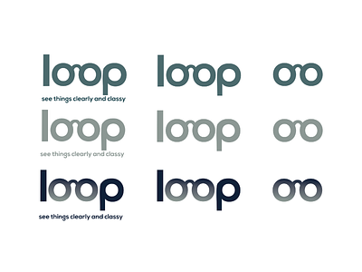 Loop Logo Design branding design graphic design layout logo typography vector