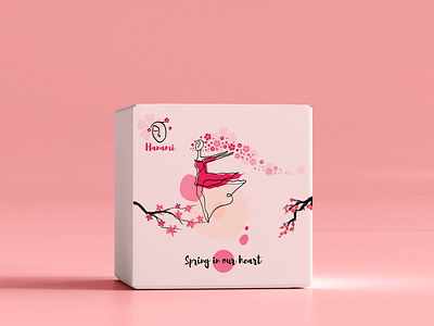 Logo design, brand identity and packaging design of O Hanami