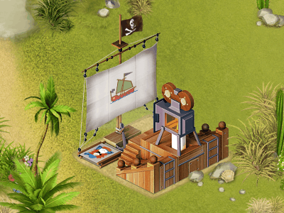 Pirate cinema android cinema citybuilder game gif mobile