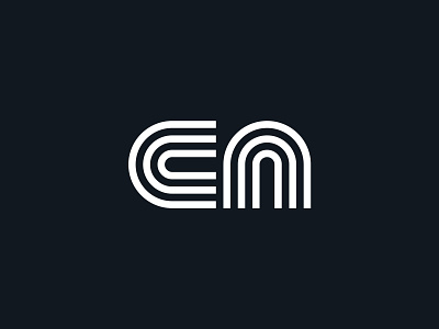 Creative Newcastle Logo Design brand identity branding brandmark c cn line logo monogram n newcastle