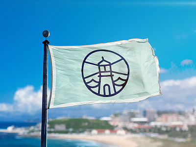 Nobbys Lighthouse Flag