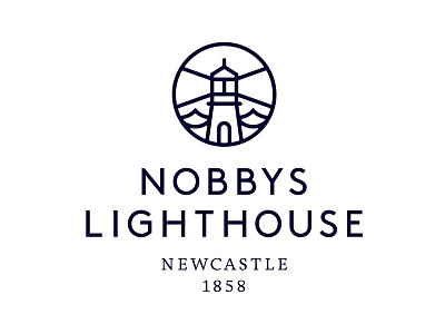 Nobbys Lighthouse Brandmark