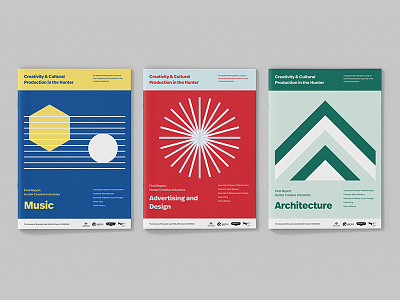 Creative Industries Book Cover Set