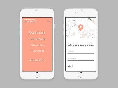 Mode Hire Mobile Design